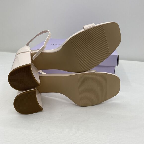 Madden Girl STAR Block Heel Platform Sandal Ankle Strap Square Toe Pink Size 11 - Picture 12 of 13